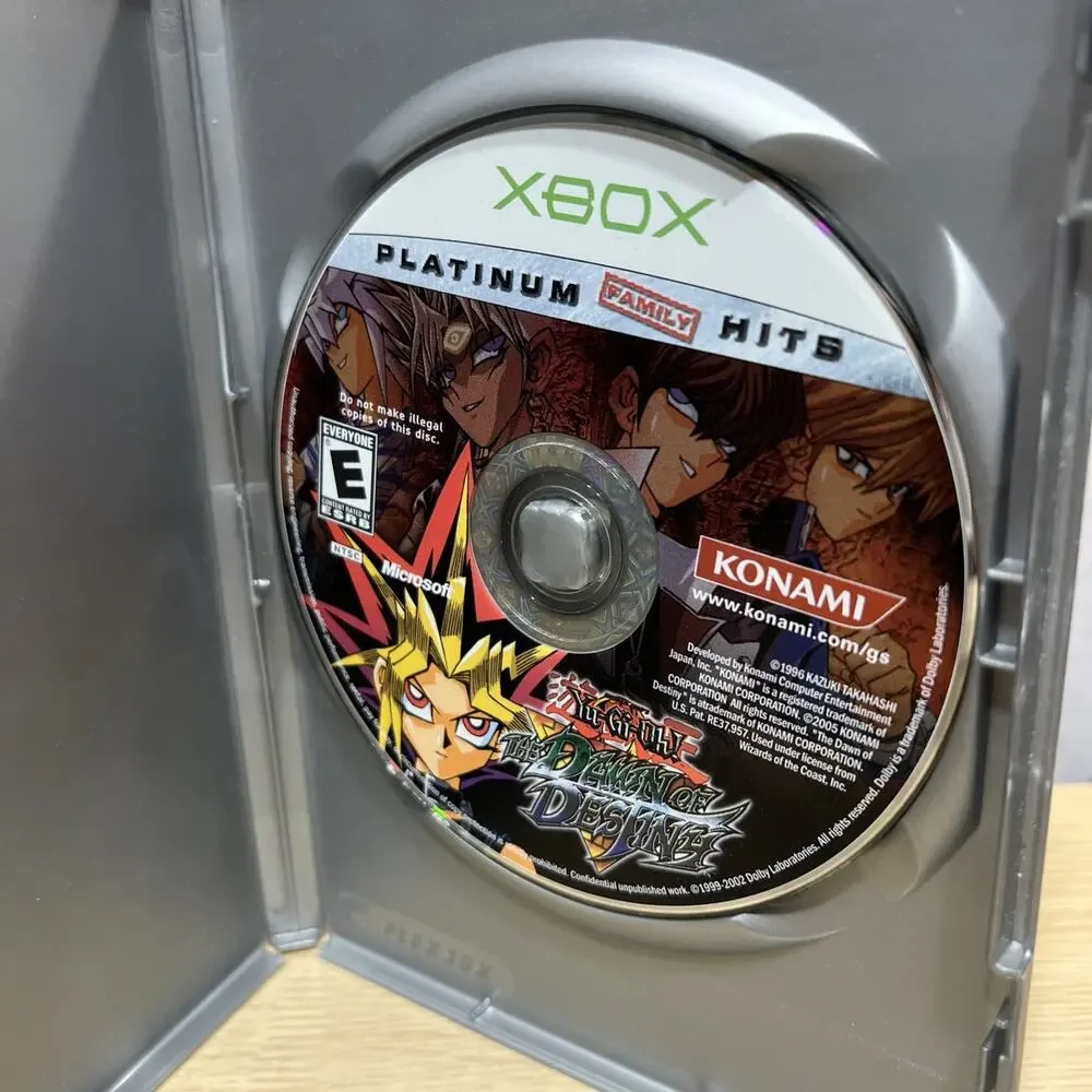 Yu-Gi-Oh The Dawn of Destiny (Microsoft Xbox, 2004)